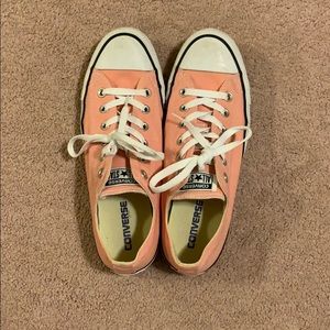 pink Converse worn once